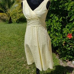 💐Blue Sage beautiful yellow dress